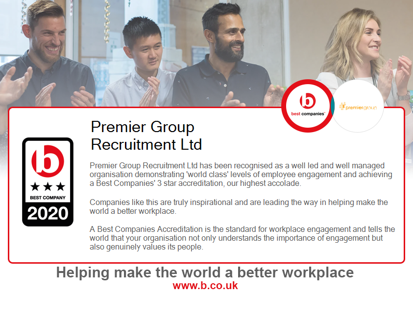 Premier Group Recruitment Ltd Company Profile | Best Companies