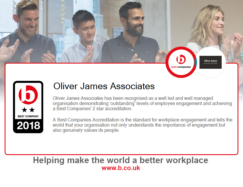 Oliver James Associates Company Profile Best Companies