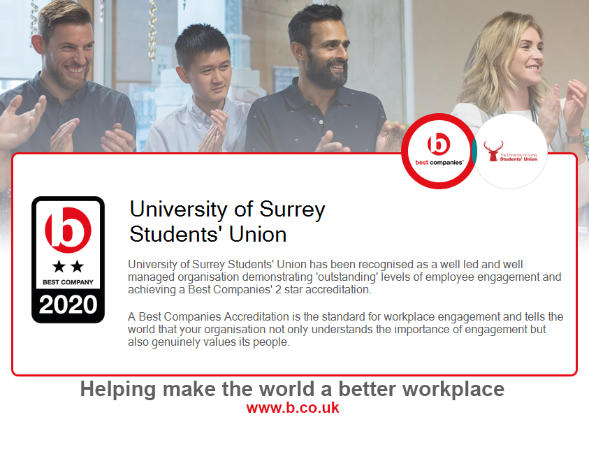 University of Surrey Students' Union Company Profile | Best Companies